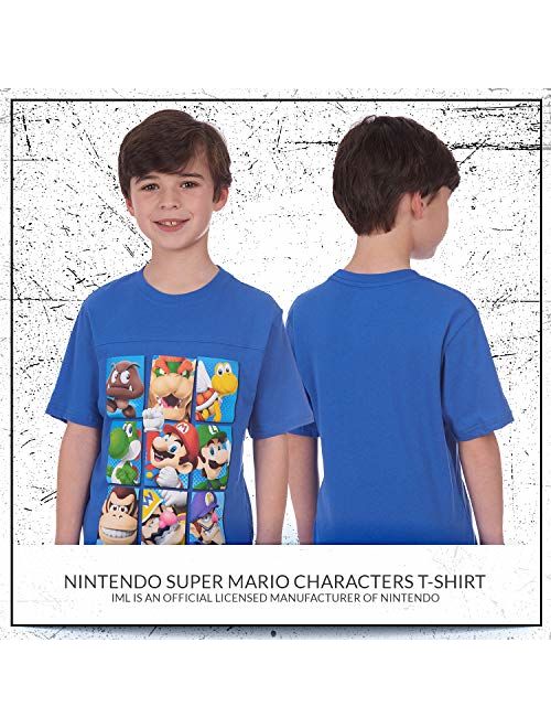 Nintendo Boys' Super Mario Characters T-shirt