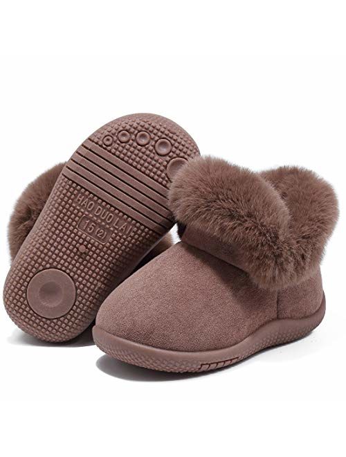 KEESKY 2019 Winter Boot Winter Sneaker for Boys and Girls (Toddler/Little Kid)