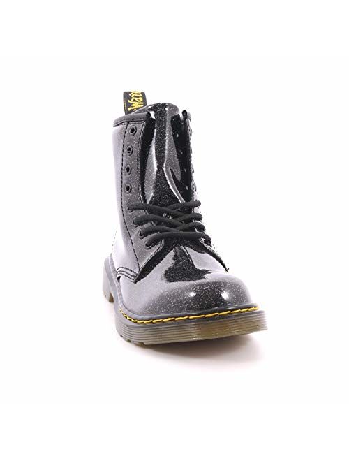 Dr. Martens Kid's Collection Girl's 1460 Patent Glitter Junior Delaney Boot (Little Kid/Big Kid)