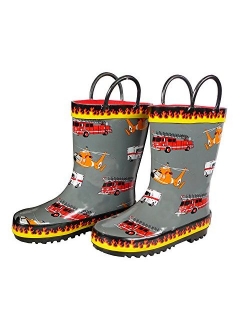 Foxfire For Kids Boys Rubber Rain Boots Toddler Children