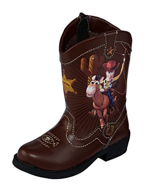 Disney Pixar Toy Story II Woody Light Up Toddler Boys Cowboy Boots
