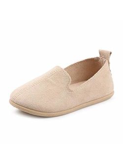 UNI Angel Toddler Loafers Little Kid Girl's Boy's Suede Slip-on Loafers Casua.