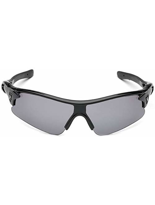 Kids Teen Age 8-16 Performance Sport Wrap Around Sunglasses Cycling Baseball Bike Sun Glasses
