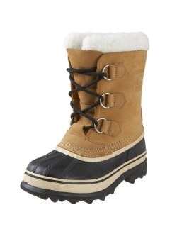 - Youth Caribou Waterproof Winter Boot for Kids with Fur Snow Cuff