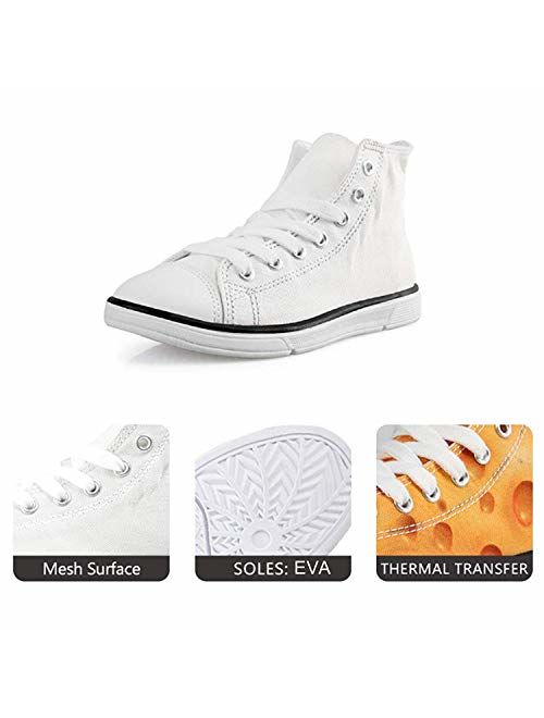 FOR U DESIGNS Children Canvas Shoes 3D Printing Kids Sneaker Toddler Boys Girls Footwear