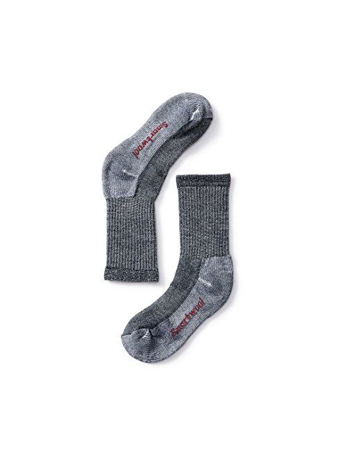 Smartwool Kids Hike Crew Sock - Merino Wool Medium Cushion Sock for Boys and Girls