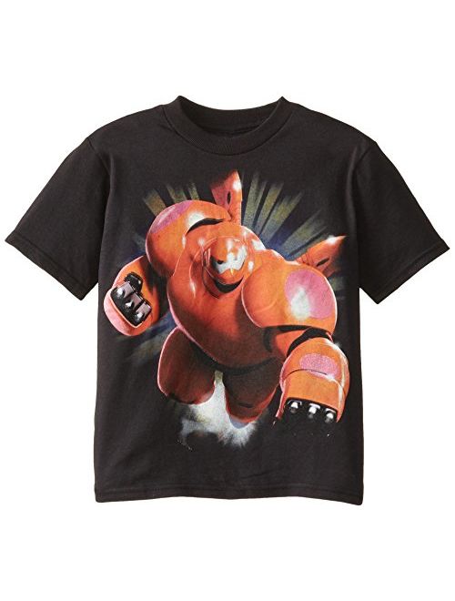 Disney Boys' Big Hero 6 Hiro and Baymax T-Shirt