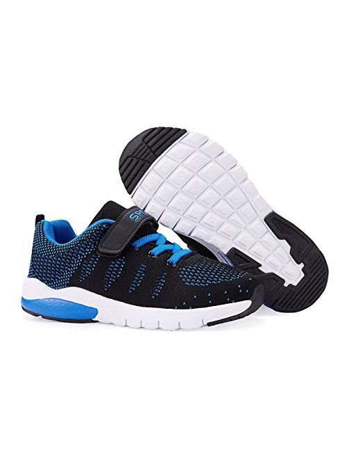 MAYZERO Kids Tennis Shoes Running Sports Shoes Breathable Athletic Shoes Lightweight Walking Shoes Fashion Sneakers for Boys and Girls