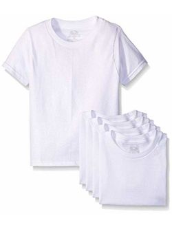 Boys' Cotton White T Shirt
