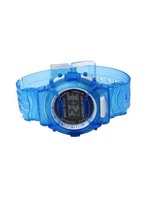 SMTSMT Students Waterproof Digital Wrist Sport Watch - Blue