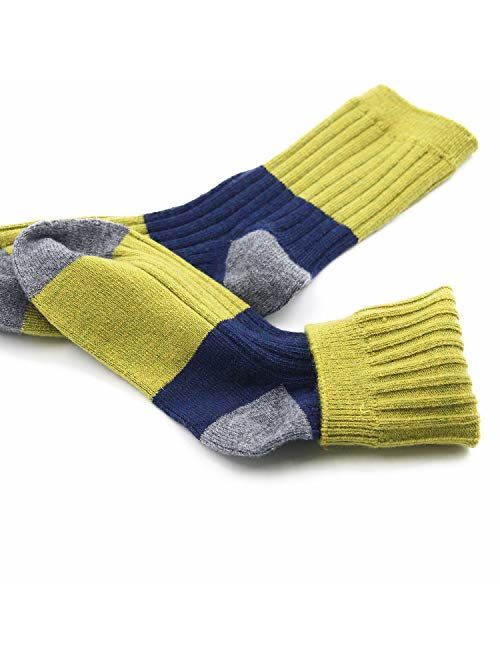 Boys Wool Socks Kids Crew Seamless Winter Warm Socks 6 Pack