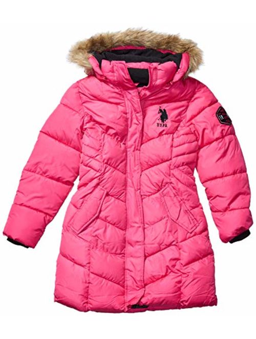 U.S. Polo Assn. Girls' Outerwear Jacket (More Styles Available)