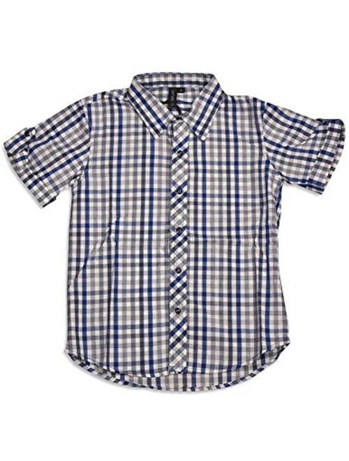 Smash - Little Boys Button Down Shirt - 5 Prints/Colors Available