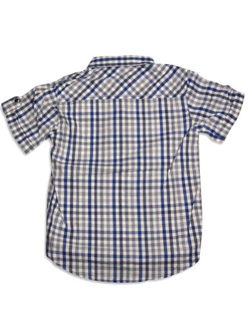Smash - Little Boys Button Down Shirt - 5 Prints/Colors Available