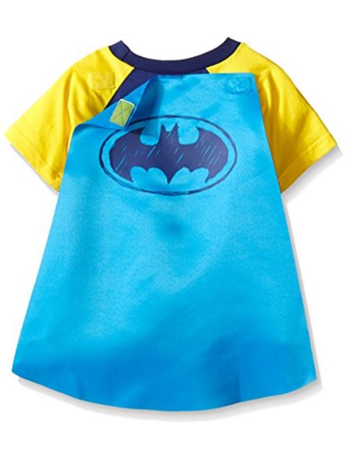 Warner Bros. Superman & Batman Toddler Boys' Cape T-Shirt Set