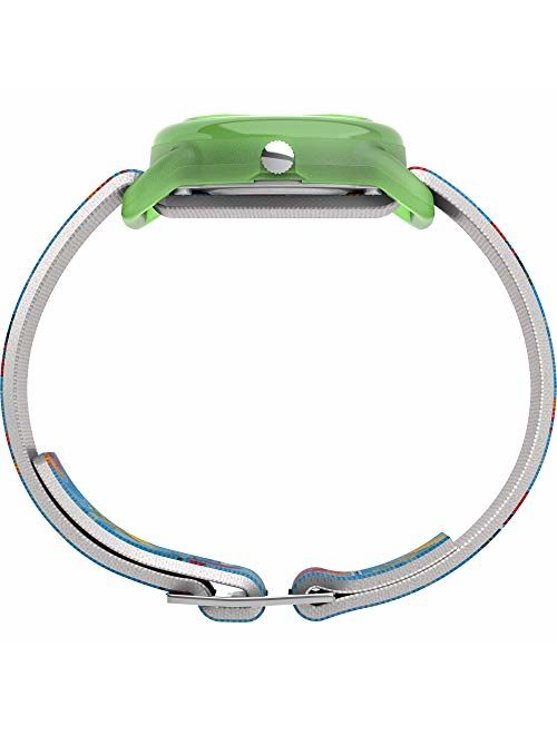 Timex Boys Time Machines Analog Elastic Fabric Strap Watch