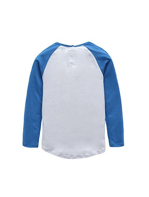 HowJoJo Boys Cotton Long Sleeve T-Shirts Robot Shirt Graphic Tees Beige 4T