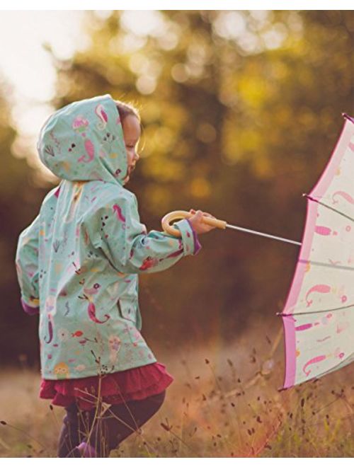 OAKI Children's Rain Jacket for Boys Girls Toddlers Kids