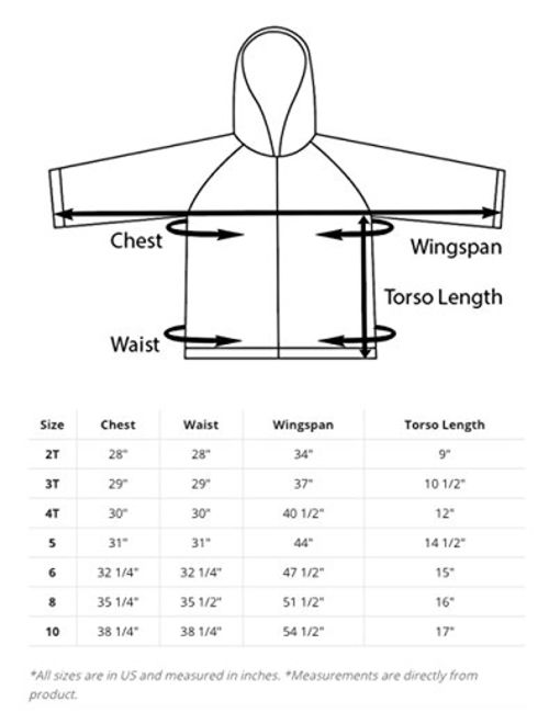 OAKI Children's Rain Jacket for Boys Girls Toddlers Kids