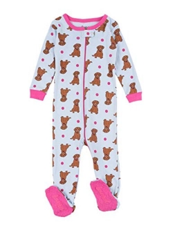 Kids Pajamas Baby Boys Girls Footed Pajamas Sleeper 100% Cotton (Size 6-12 Months-5 Toddler)