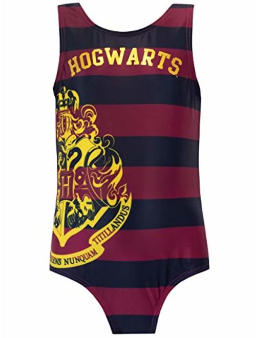 Harry Potter Girls' Hogwarts Swimsuit