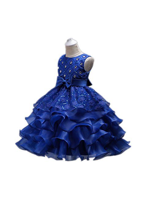 FKKFYY 2-14 Years Girl Party Wedding Pageant Special Occasion Dress