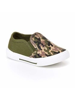 Toddler and Little Boys' (1-8 yrs) Casual Slip-On Canvas Shoe