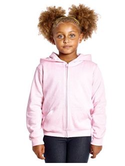 Kids & Toddler Hoodie Boys Girls 100% Cotton Zip-Up Hoodie Jacket (2-14 Years) Variety of Colors