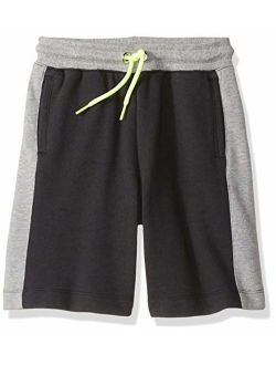 Amazon Brand - Spotted Zebra Boy's Toddler & Kid's Colorblock French Terry Shorts