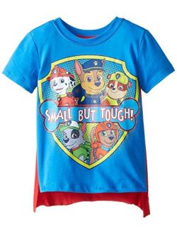 Paw Patrol Boys' Toddler Small But Tough Cape T-Shirt