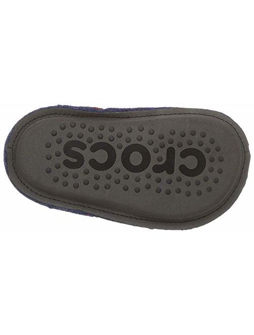 Crocs Kids' Classic Slipper | Comfortable Slip On Toddler Shoe with Soft Liner