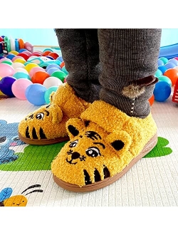 Anddyam Kids Family Cute Cat Household Anti-Slip Indoor Home Slippers for Girls and Boys