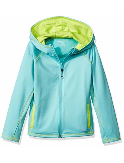 Amazon Essentials Girls' Full-Zip Active Jacket