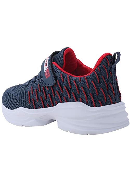 Vivay Boys Tennis Shoes Lightweight Sneakers for Girls Tennis Running Shoes for Little Kid and Big Kid