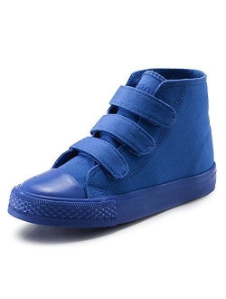 Boy's Girl's High-Top Casual Strap Canvas Sneaker(Toddler/Little Kid/Big Kid)