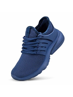 NYZNIA Boys Girls Shoes Tennis Running Lightweight Breathable Sneakers for Kids