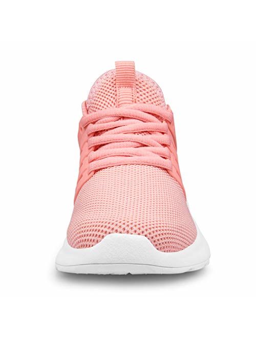 NYZNIA Boys Girls Shoes Tennis Running Lightweight Breathable Sneakers for Kids