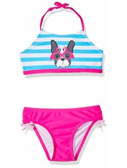 Girls' 2-Piece Bikini Swim Suit Bathingsuit