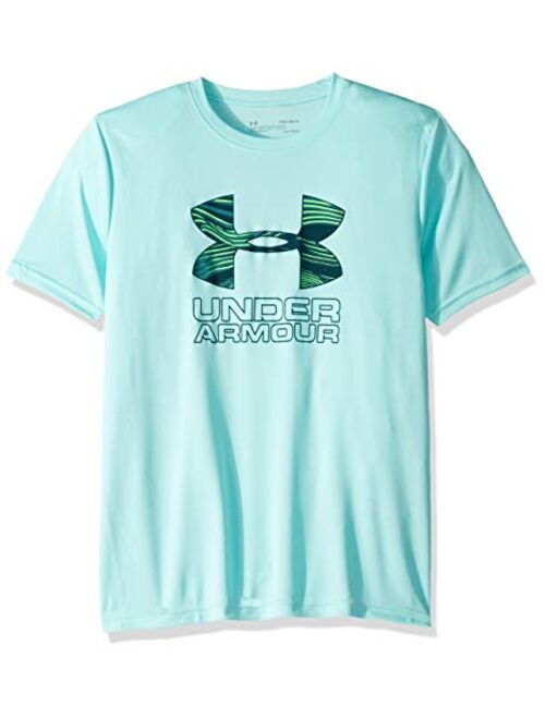 Under Armour Boys' Print Fill Logo T-Shirt