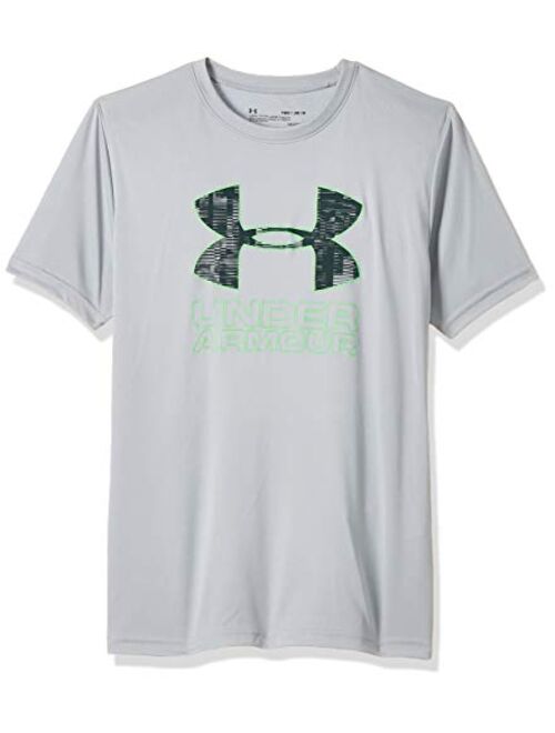 Under Armour Boys' Print Fill Logo T-Shirt