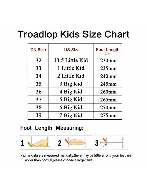 Troadlop Kids Sneaker Lightweight Breathable Running Tennis Boys Girls Shoes