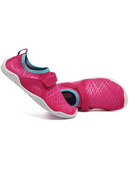 Fantiny Boys & Girls Water Shoes Lightweight Comfort Sole Easy Walking Athletic Slip on Aqua Sock(Toddler/Little Kid/Big Kid)