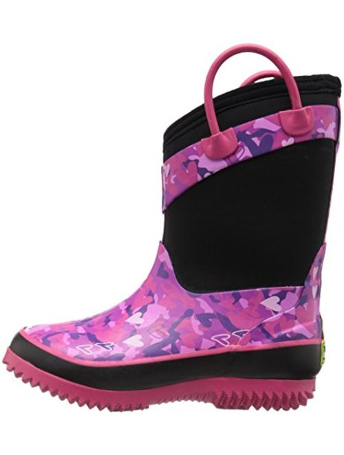 Western Chief Kids Cold Rated Neoprene Boot, Heart Camo