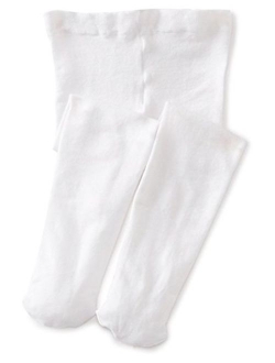 Banner Bonnie Girls' Opaque Microfiber Dance Stockings School Uniform Footed Tights