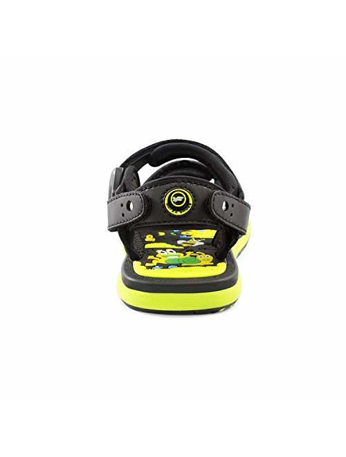 Kids Classic Easy SNAP Lock Sandals & Slides with Adjustable Straps