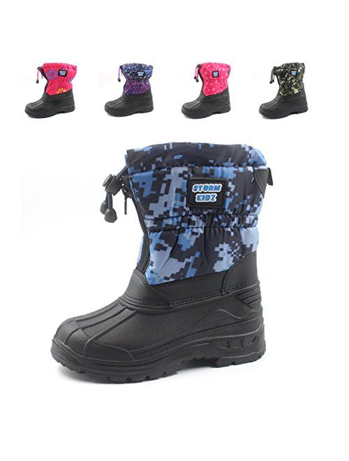 Storm Kidz Unisex Cold Weather Snow Boot (Toddler/Little Kid/Big Kid) Many Colors