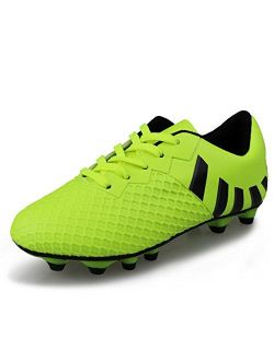 Hawkwell Athletic Outdoor/Indoor Comfortable Soccer Shoes(Toddler/Little Kid/Big Kid)