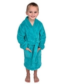 Made in Turkey TowelSelections Boys Robe Kids Plush Hooded Fleece Bathrobe 