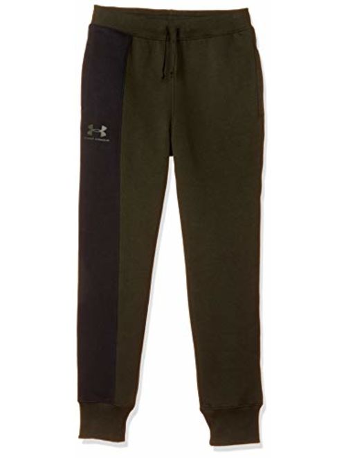 Under Armour boys Rival Blocked Joggers
