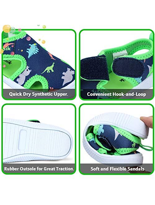 tombik Toddler Cute Aquatic Water Shoes Boys/Girls Beach Sandals